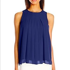BCBGeneration pleat neck top